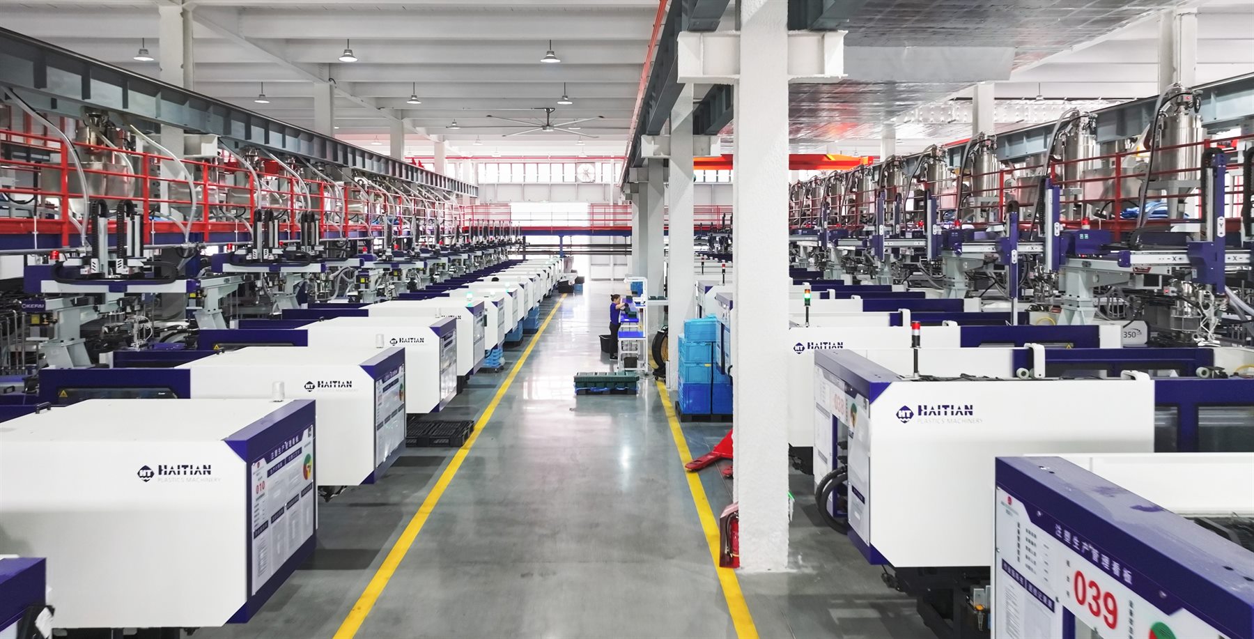 Automated injection molding workshop